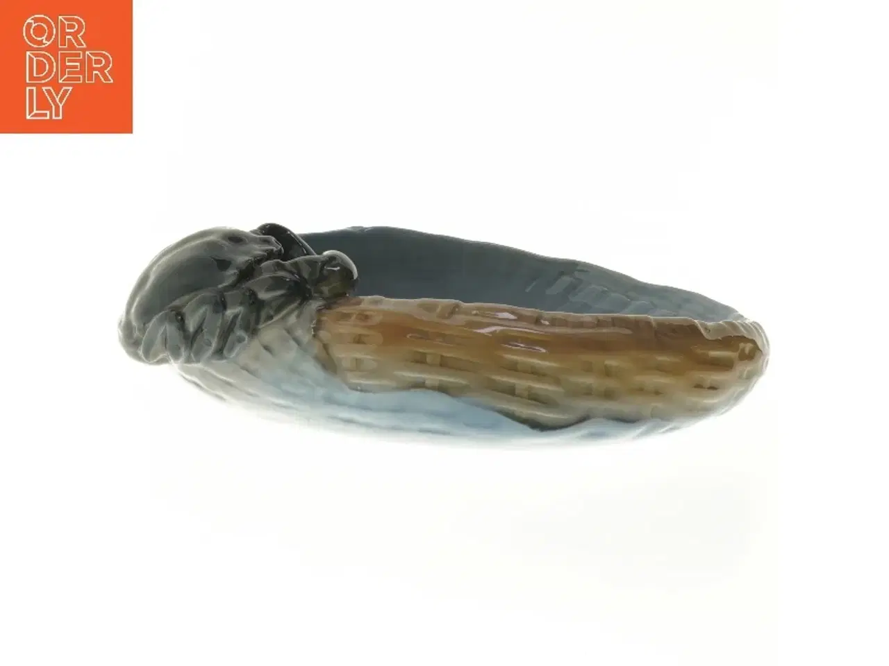 Billede 2 - Royal Copenhagen skål med krabber og fiskemotiv fra Royal Copenhagen (str. Ø 23 cm)