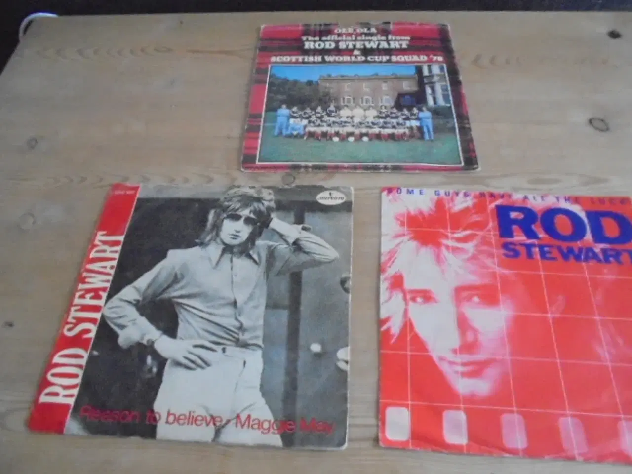 Billede 1 - 3 singler med Rod Stewart  