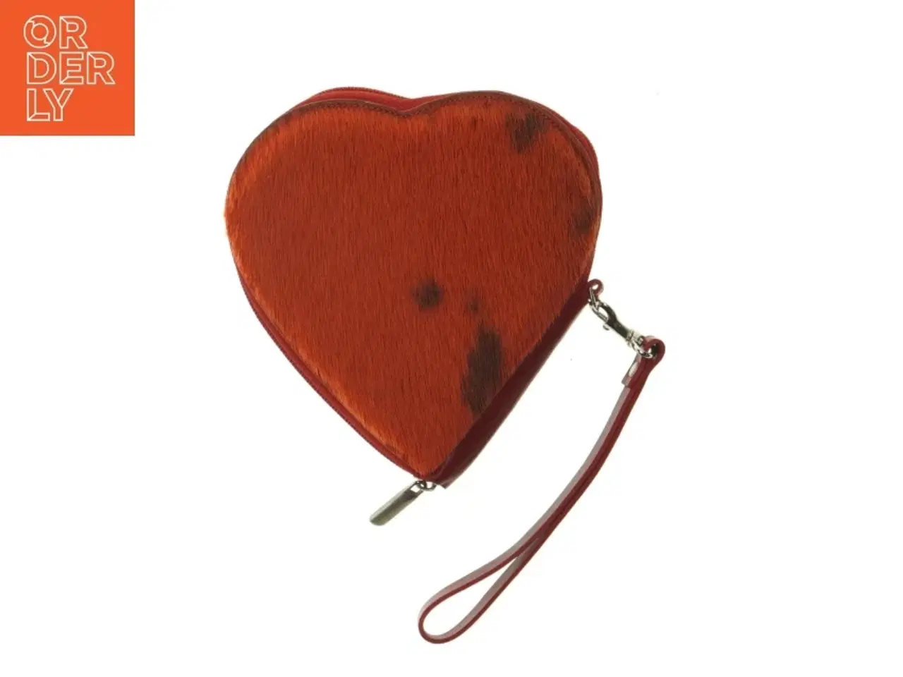 Billede 1 - Pung i hjerteform fra Great Greenland (str. 15x15 cm)