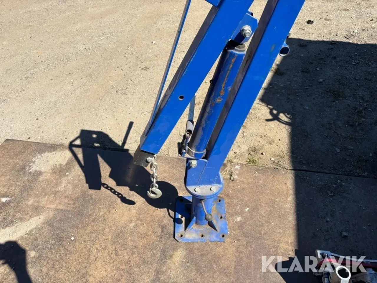 Billede 3 - Manuel hydraulisk svingkran