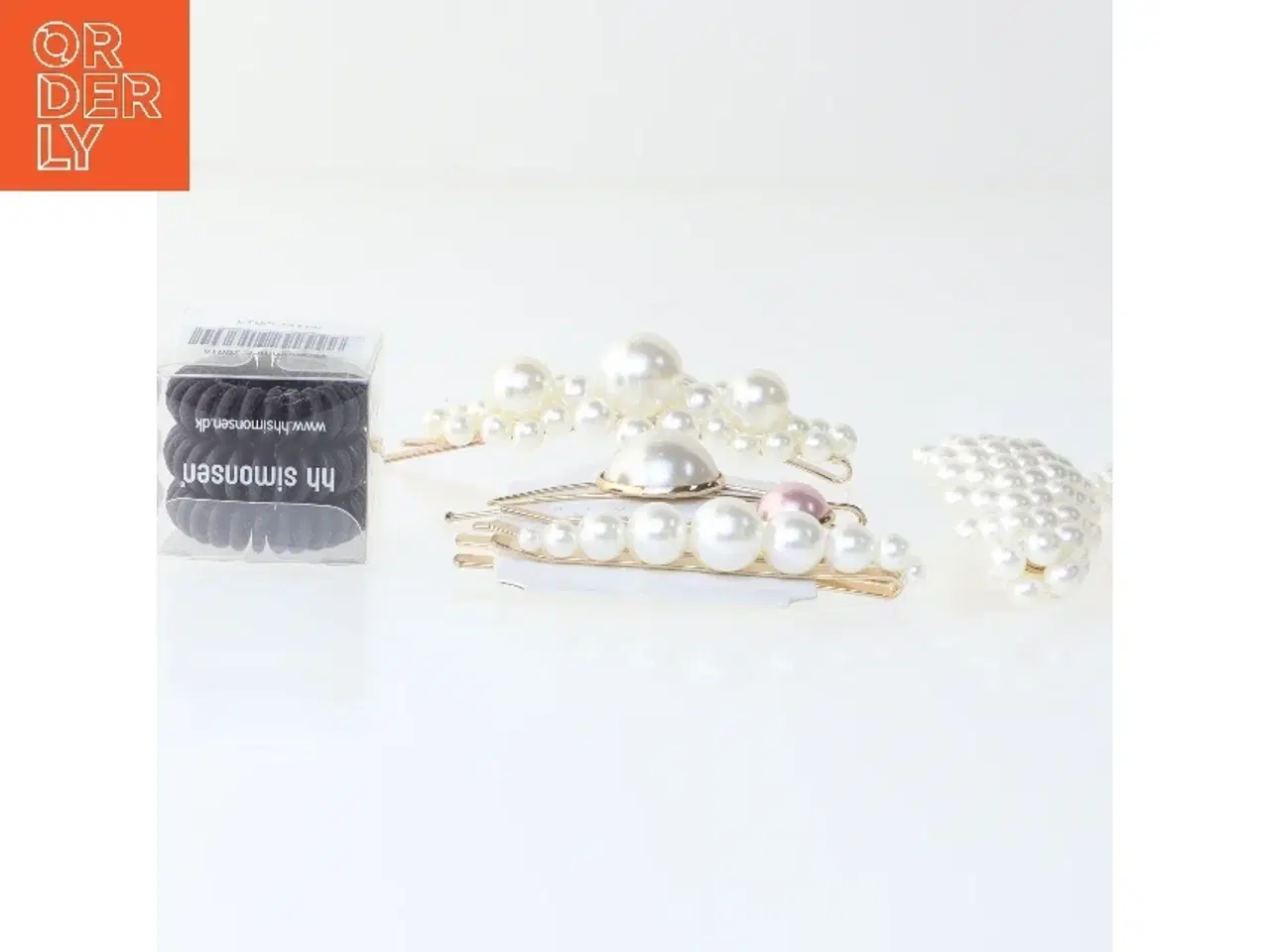 Billede 2 - Pynteklemmer med perler fra Nyu Nyu (str. 3,5-9 cm)