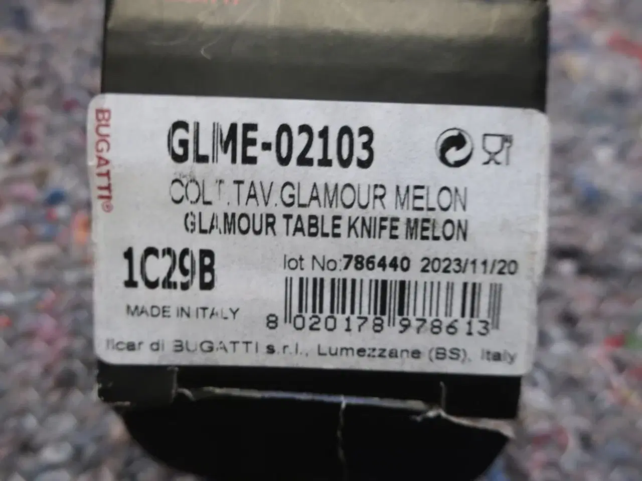 Billede 3 - 43 stk. bestik BUGATTI GLAMOUR MELON