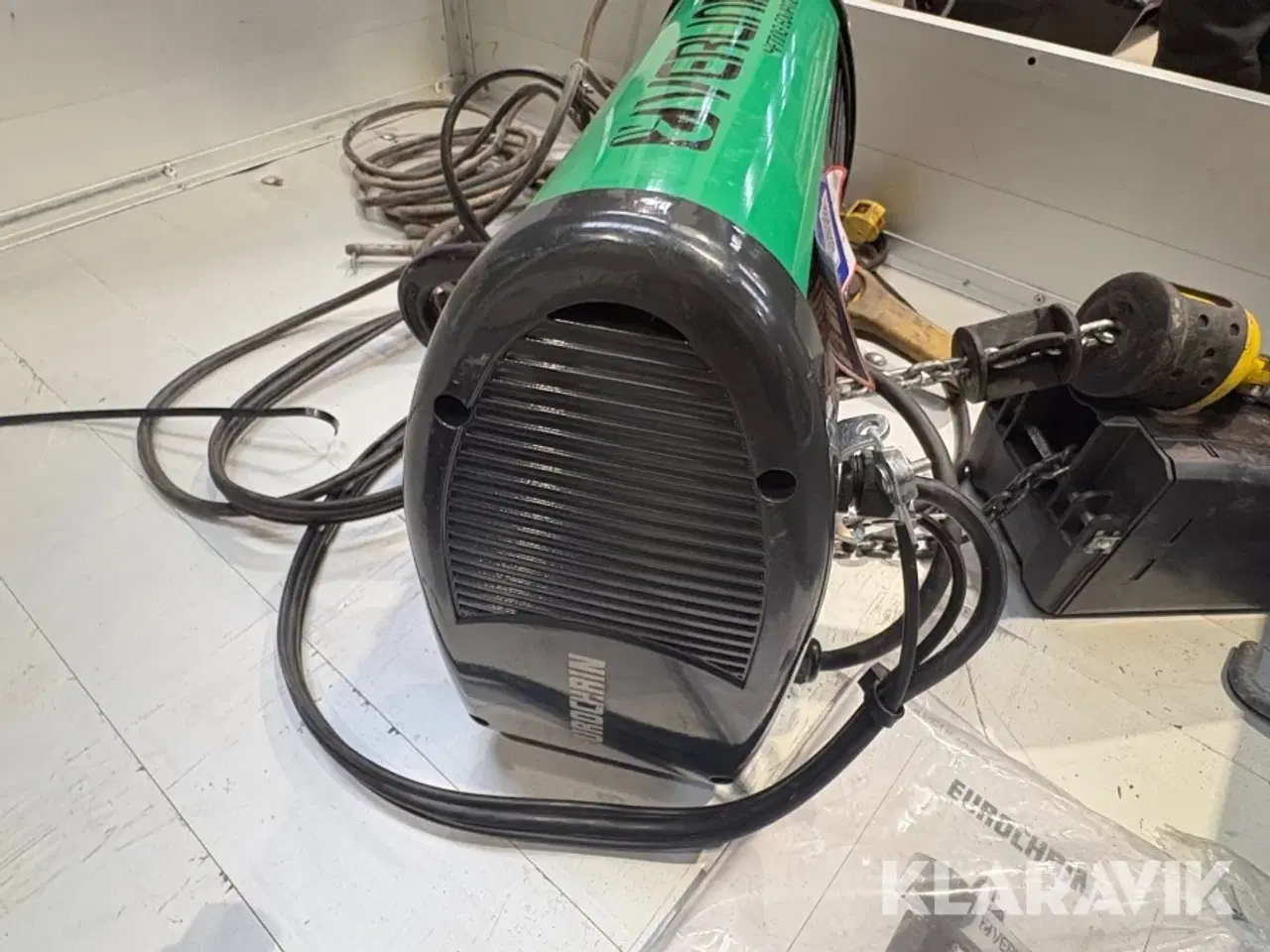 Billede 11 - Kædetalje 500kg med løbekat Eurochain Verlinde