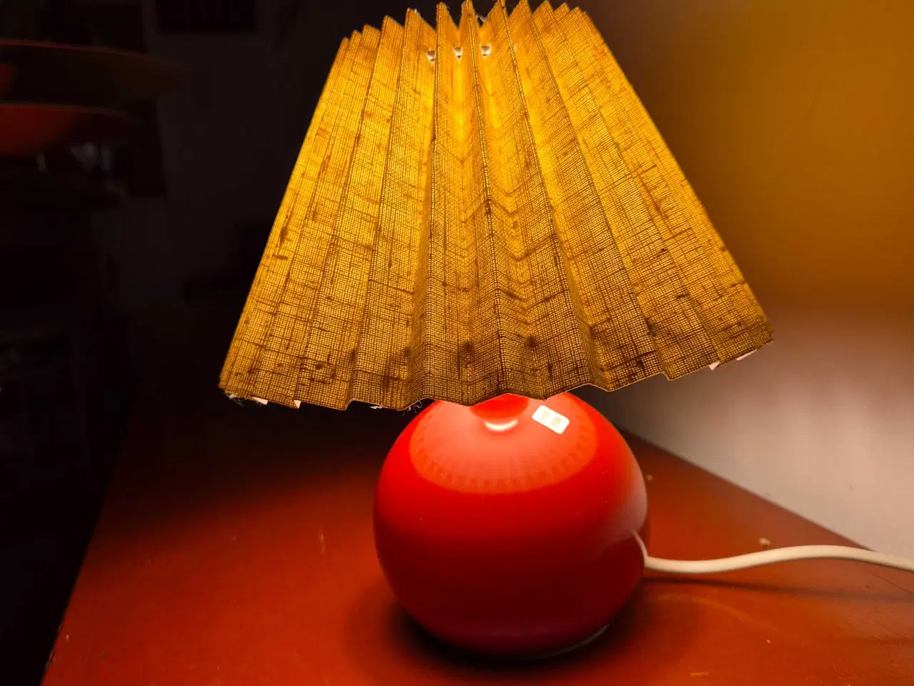 Billede 5 - Herlige runde bordlamper fra ABO Randers 