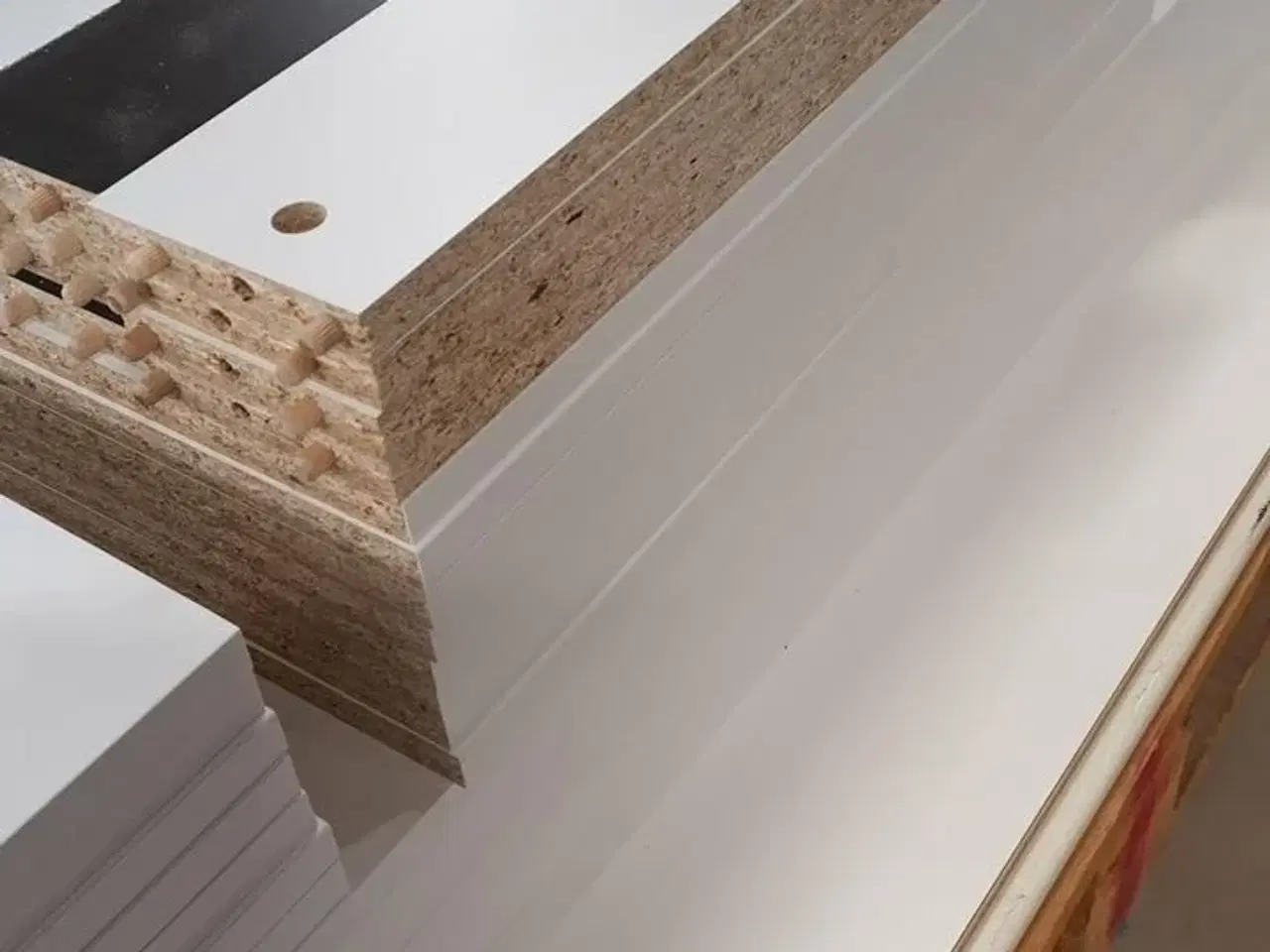 Billede 7 - 4 stk. usamlet højskabe H: 195,2 x B: 60 x D: 34,0 med låge og 16 hylder