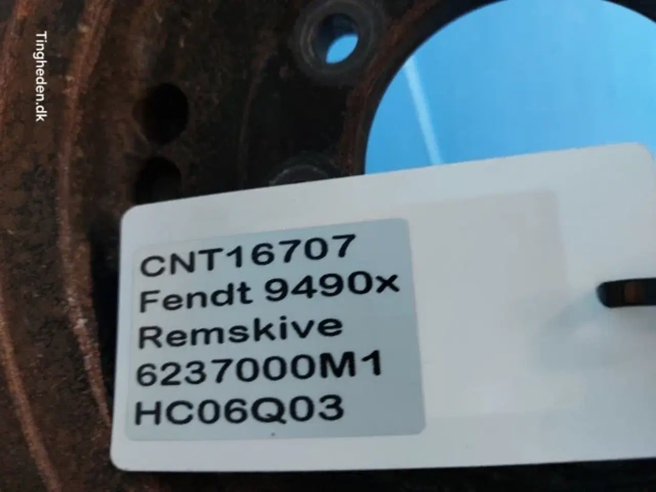 Billede 13 - Fendt 9490X Remskive 6237000M1