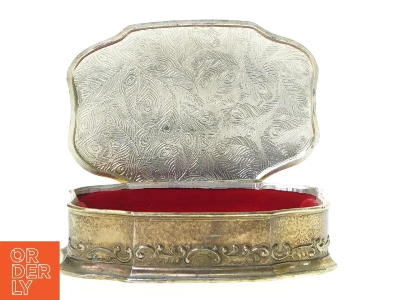 Billede 4 - Sølv Souvenir Æske fra Norge (str. 13 x 8)