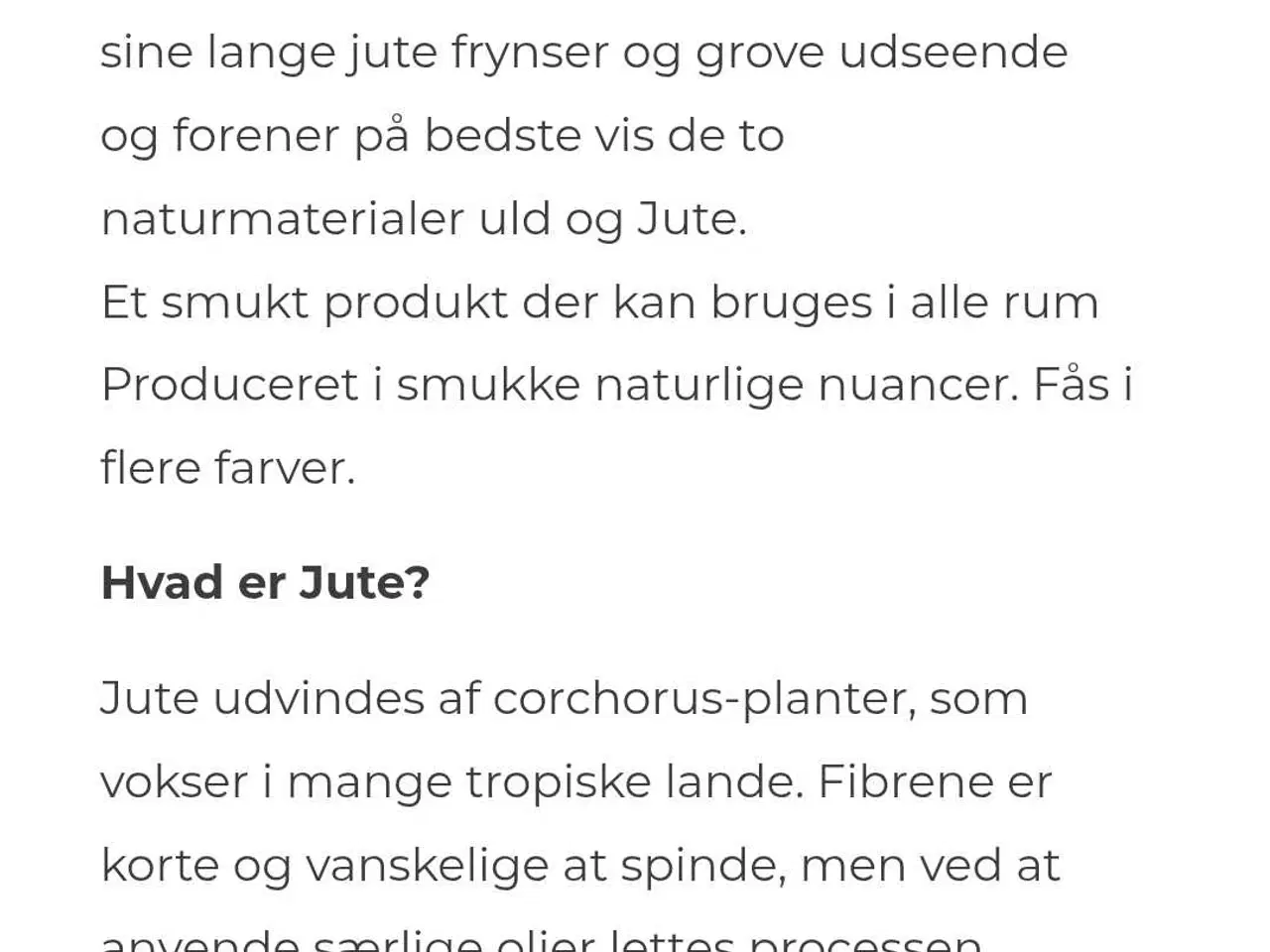 Billede 6 - Flotte gulvtæpper fra Nordic Nature