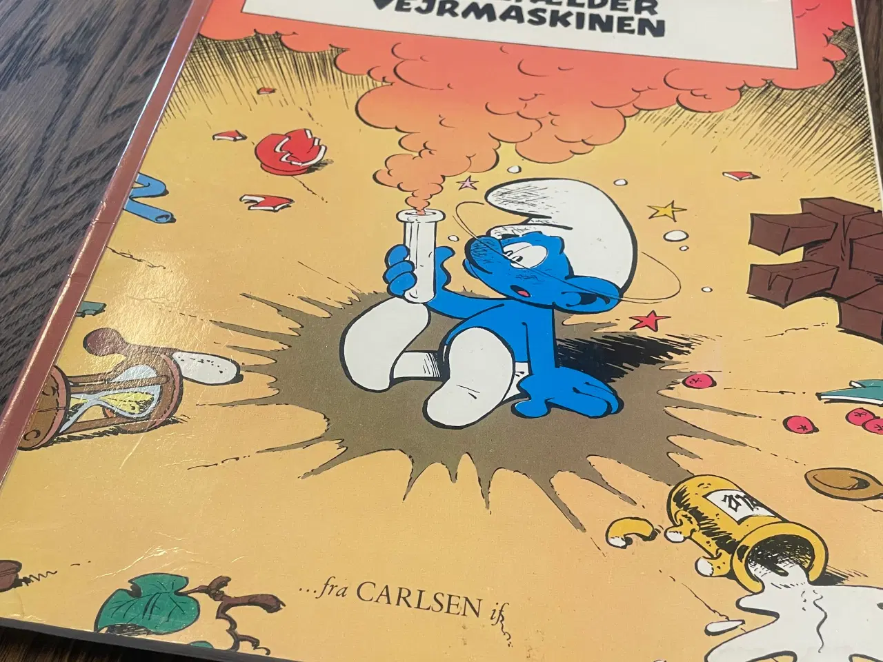 Billede 3 - Tegneserier smølfer e.