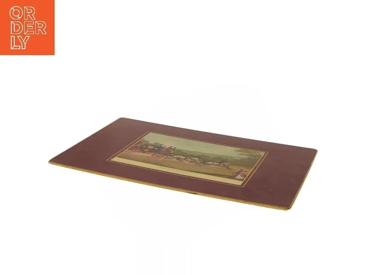 Billede 3 - Bordskåner med historisk motiv fra Lady Clare (str. 25,5x35,5 cm)