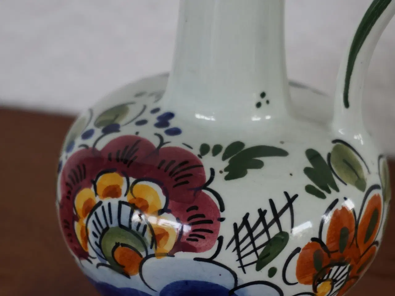 Billede 3 - Porcelæn kande/vase fra Delft