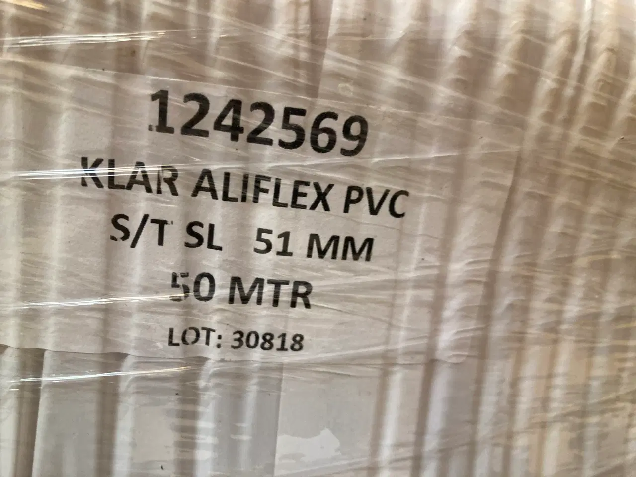 Billede 3 - Klar kraftig PVC slange Ø51 mm til f. eks. spånsug