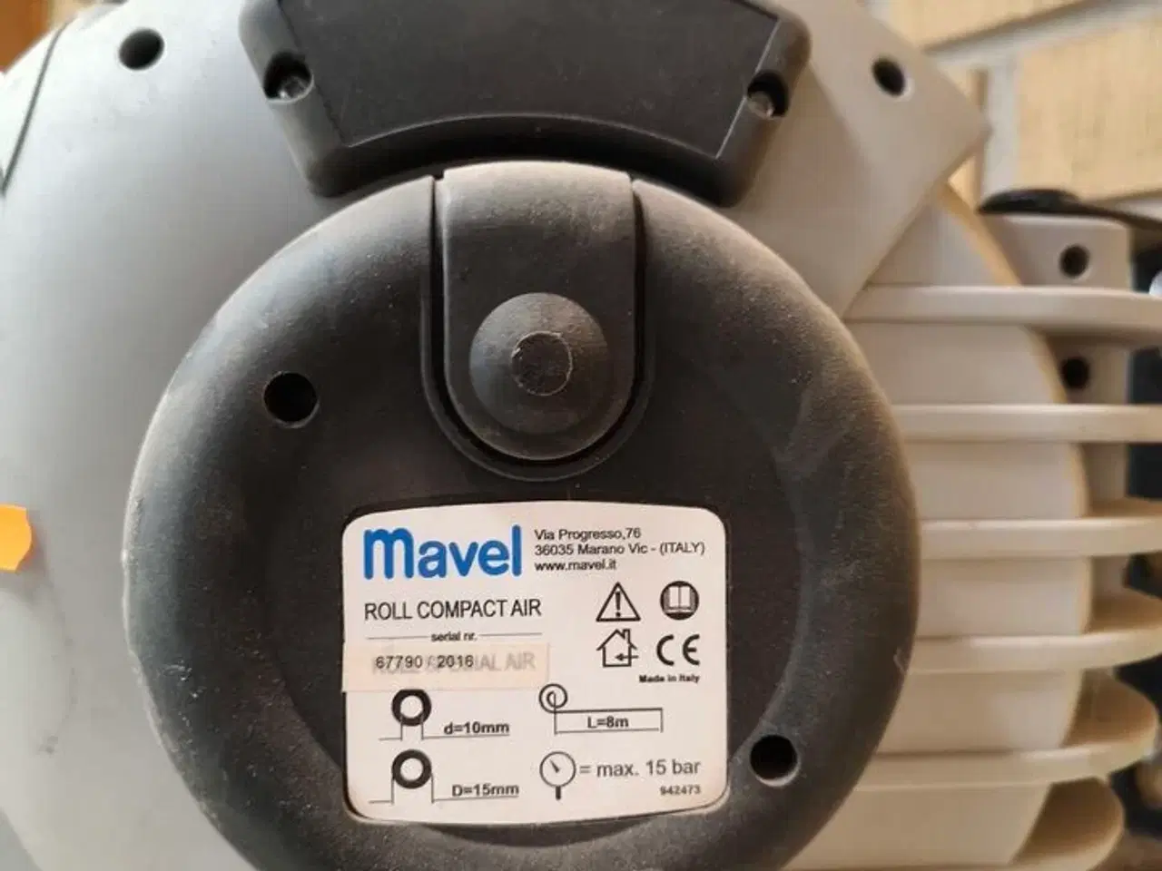 Billede 2 - Slangeoprul luft MAVEL 8m