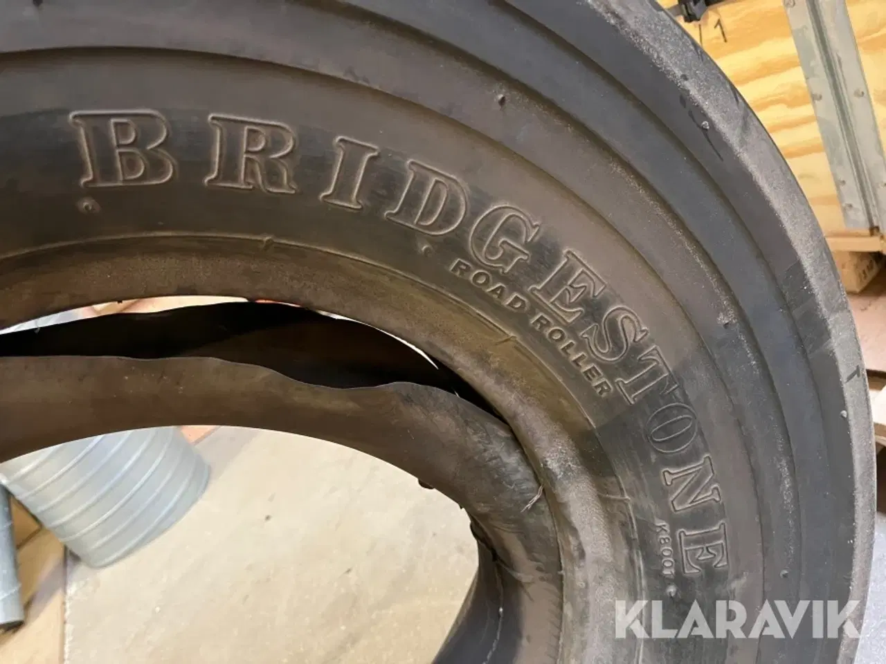 Billede 3 - Dæk til vejtromle Bridgestone 7.50x16 6 lags