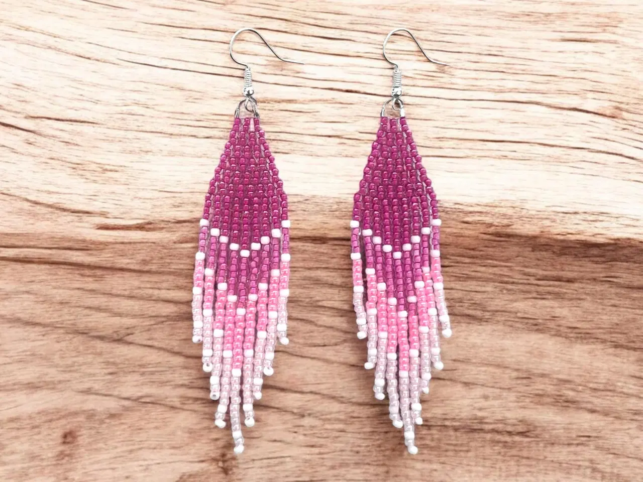 Billede 2 - Grønlandske øreringe, håndlavede 