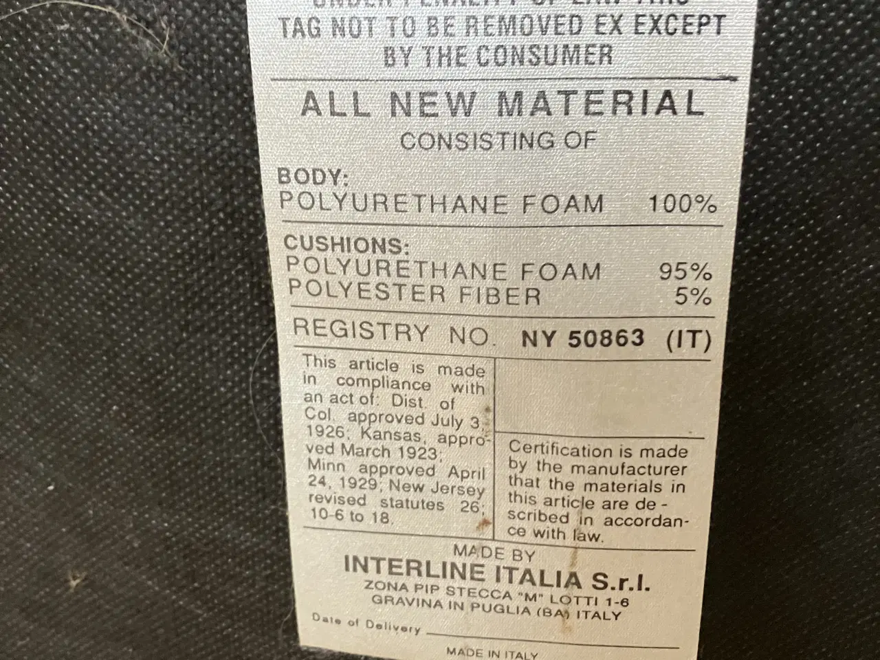 Billede 5 - Interline Italia kvalitets sofa