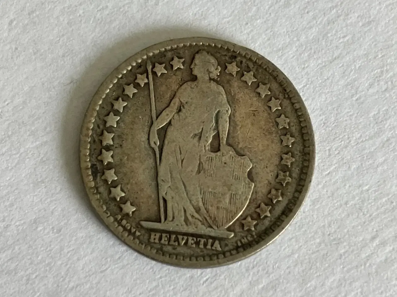 Billede 2 - 1/2 Franc Switzerland 1913