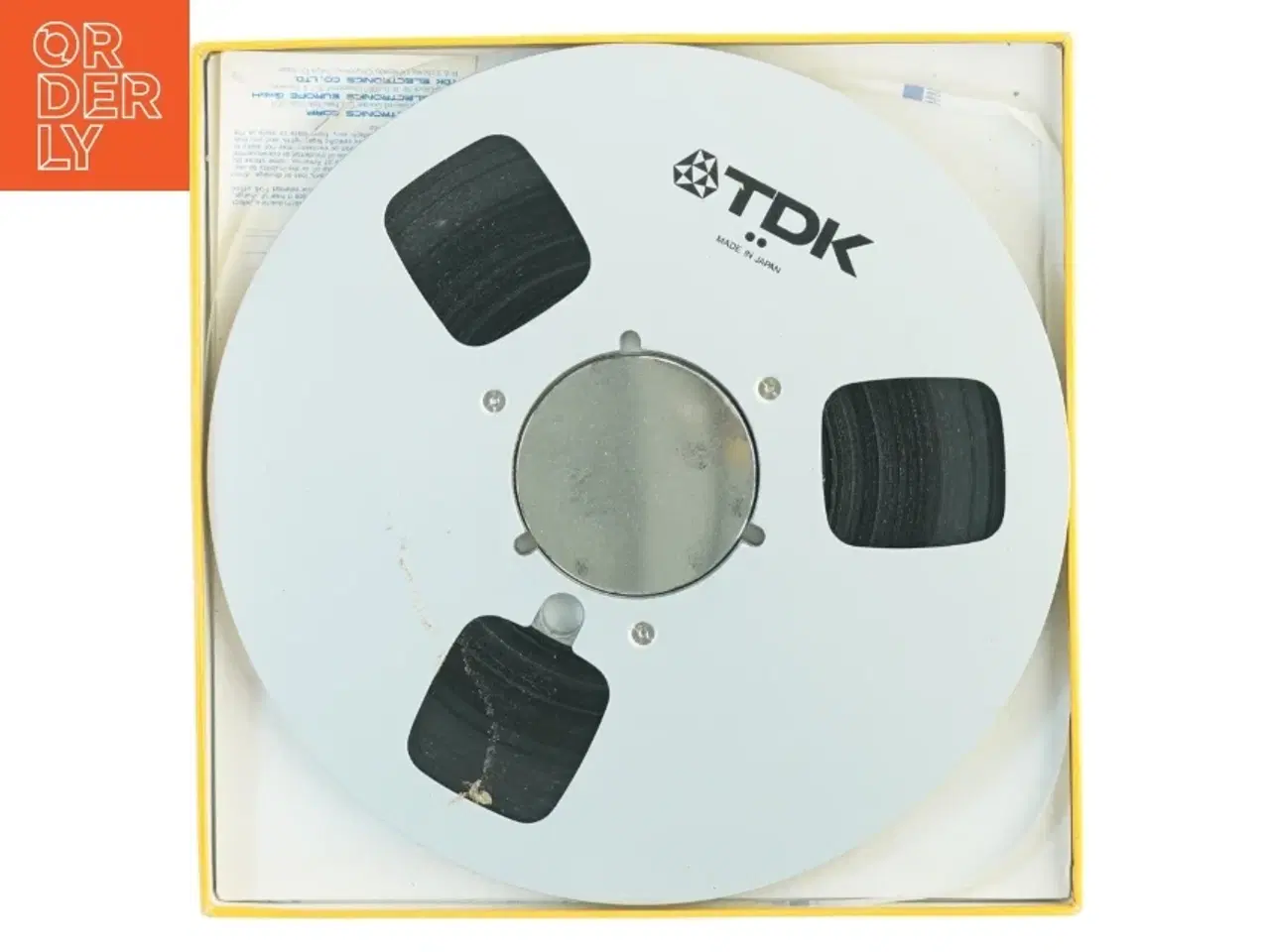 Billede 4 - TDK Audua LB-3600 Master Recording Bånd på metalspole med NAB kerne(str. 28 x 28 cm)