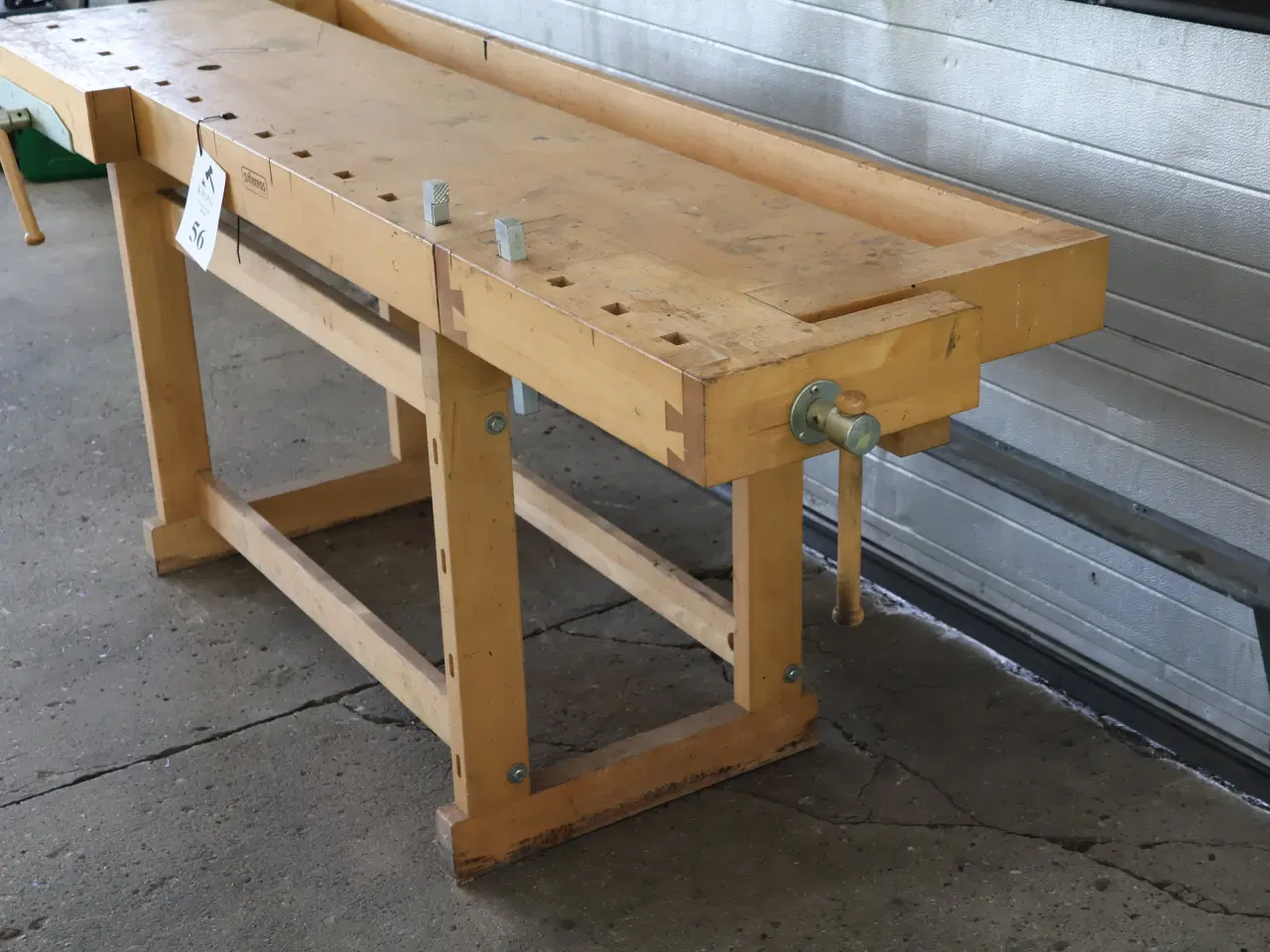 Billede 2 - Sjöbergs høvlebænk L ca 210cm D 60/67cm H 87cm.
