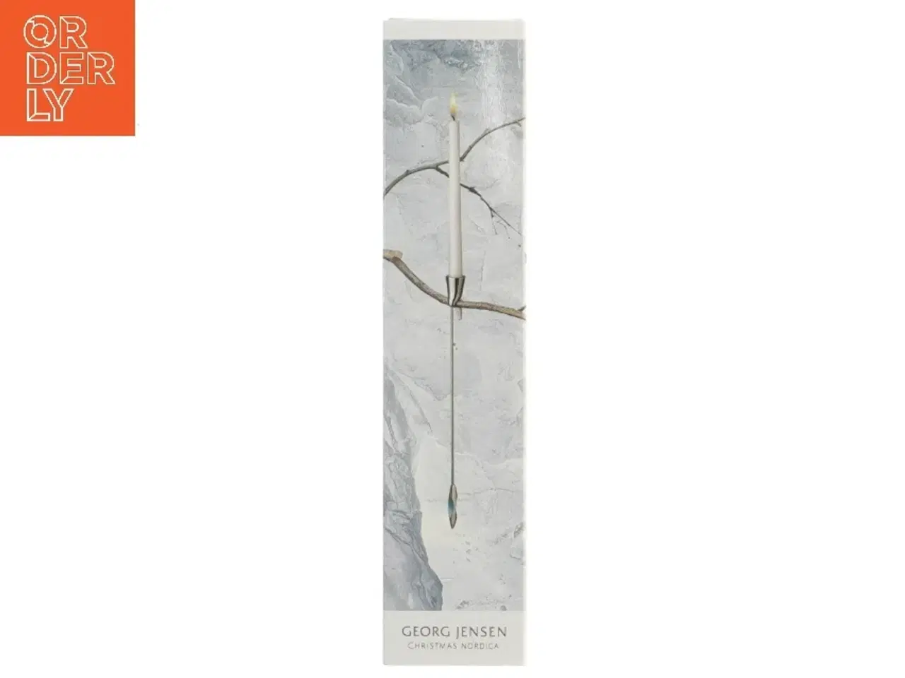 Billede 1 - Georg Jensen lysestage, ubrugt (str. 21 cm)