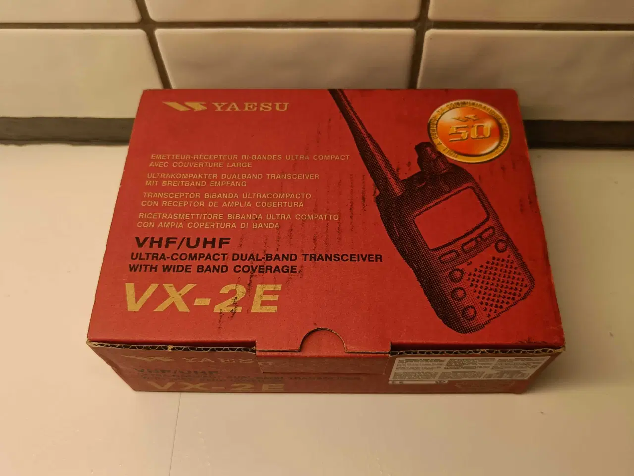 Billede 4 - NY Yaesu VX-2E VHF/UHF transceiver komradio