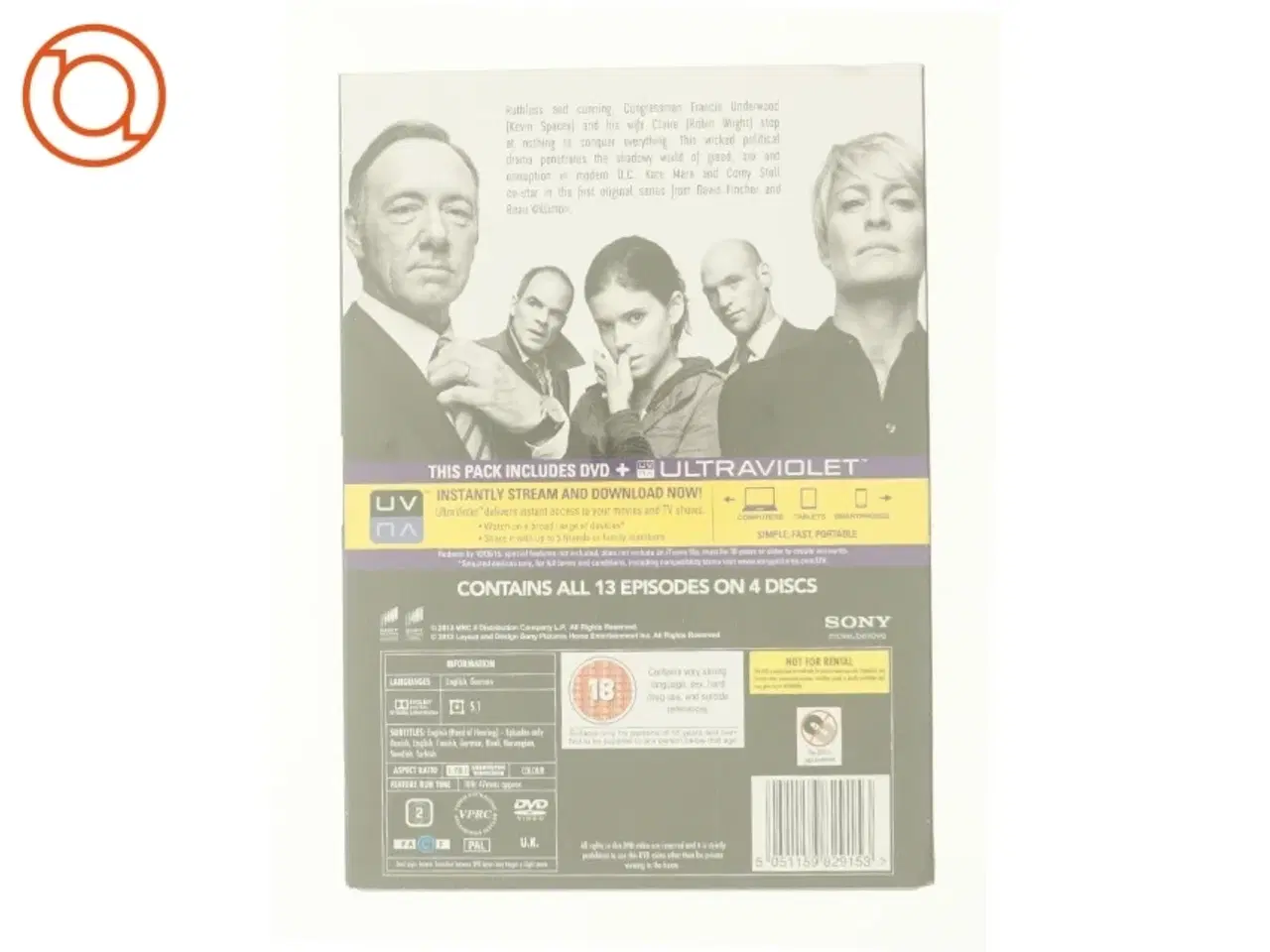 Billede 3 - House of Cards fra DVD