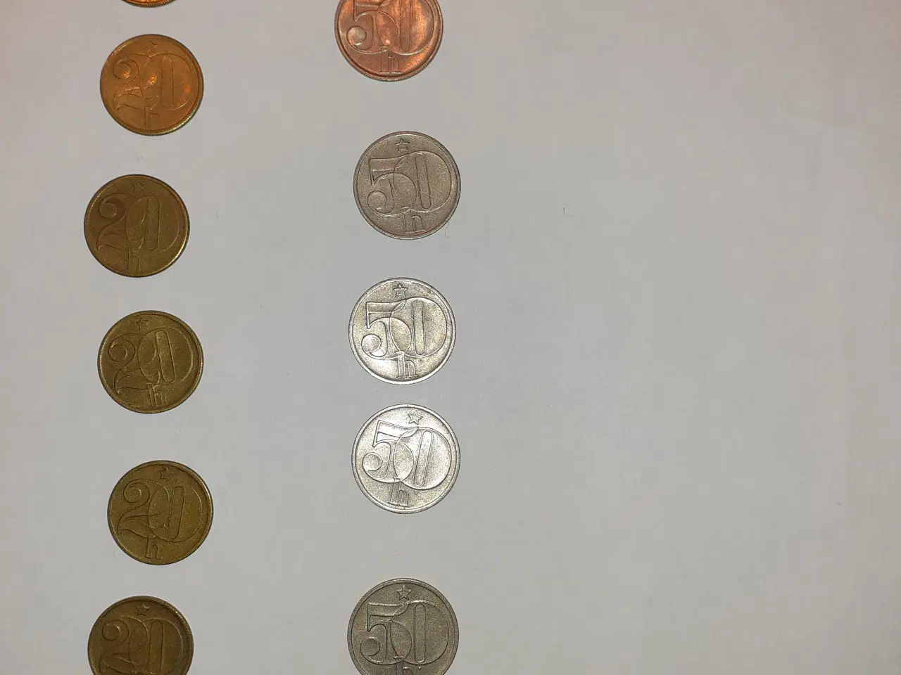 Billede 1 - Czekoslovakiet mønter 