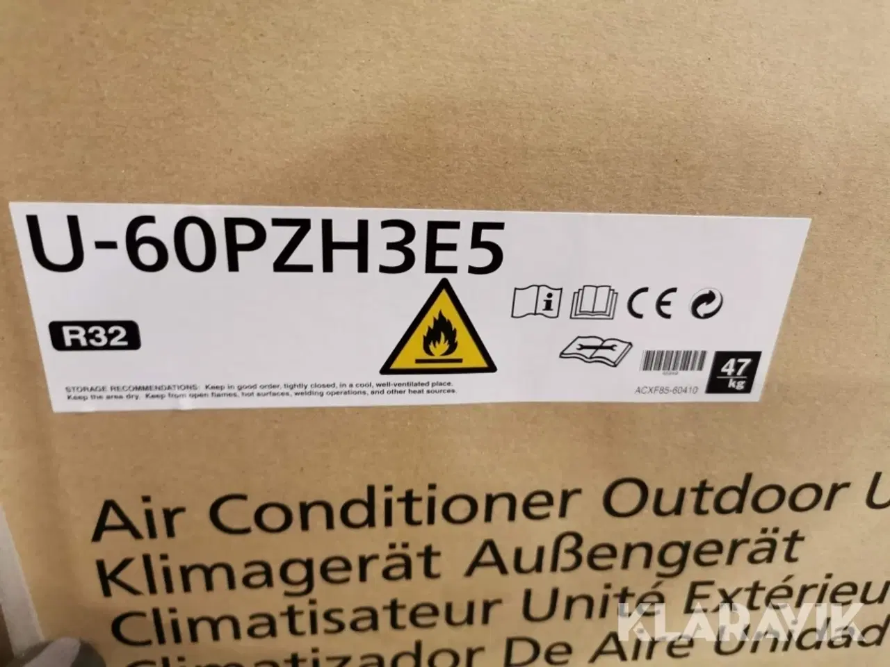 Billede 2 - Varmepumpe Panasonic U-60PZH3E5