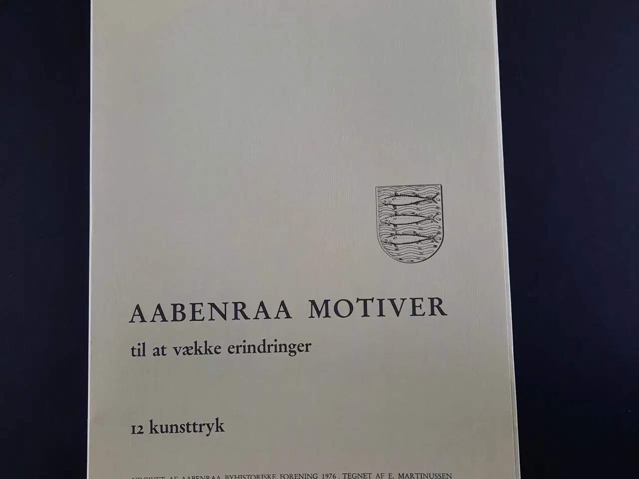 Billede 2 - AAbenraa billeder. Kunsttryk: E. Martinussen 
