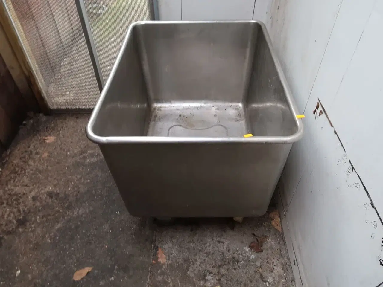 Billede 1 - Rustfri stålopbevaringsvogn