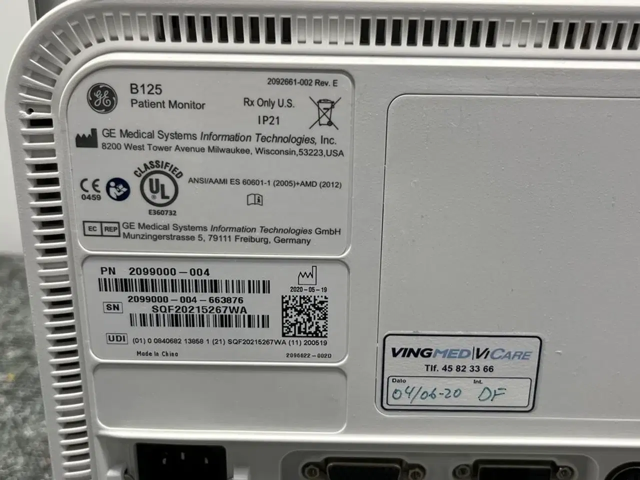 Billede 9 - Patient Monitor GE B125