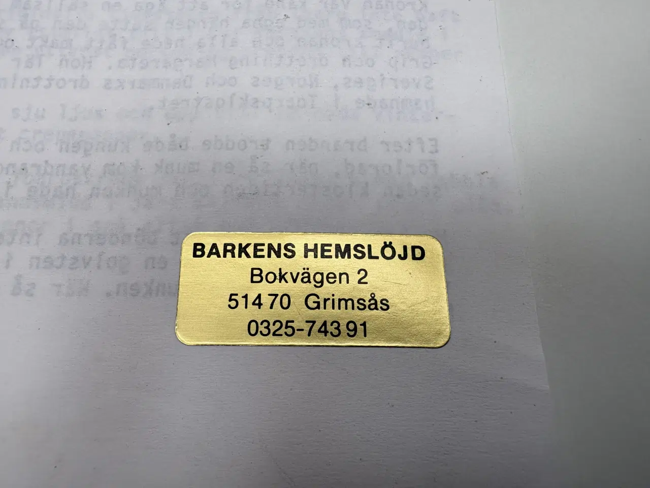 Billede 5 - Traditionel svensk Toarpskrona