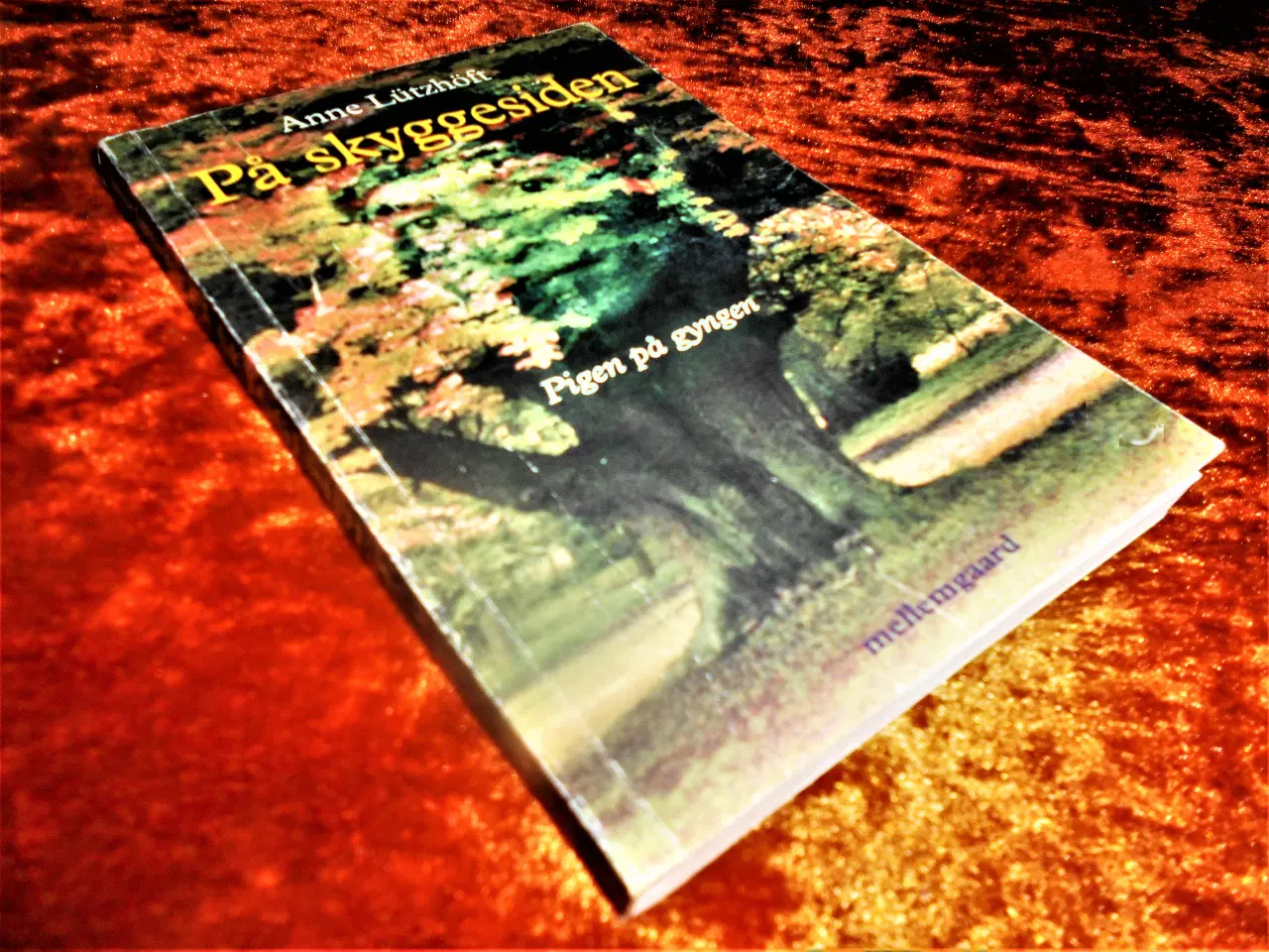 Billede 1 - På skyggesiden - pigen på gyngen, Anne Lützhöft,