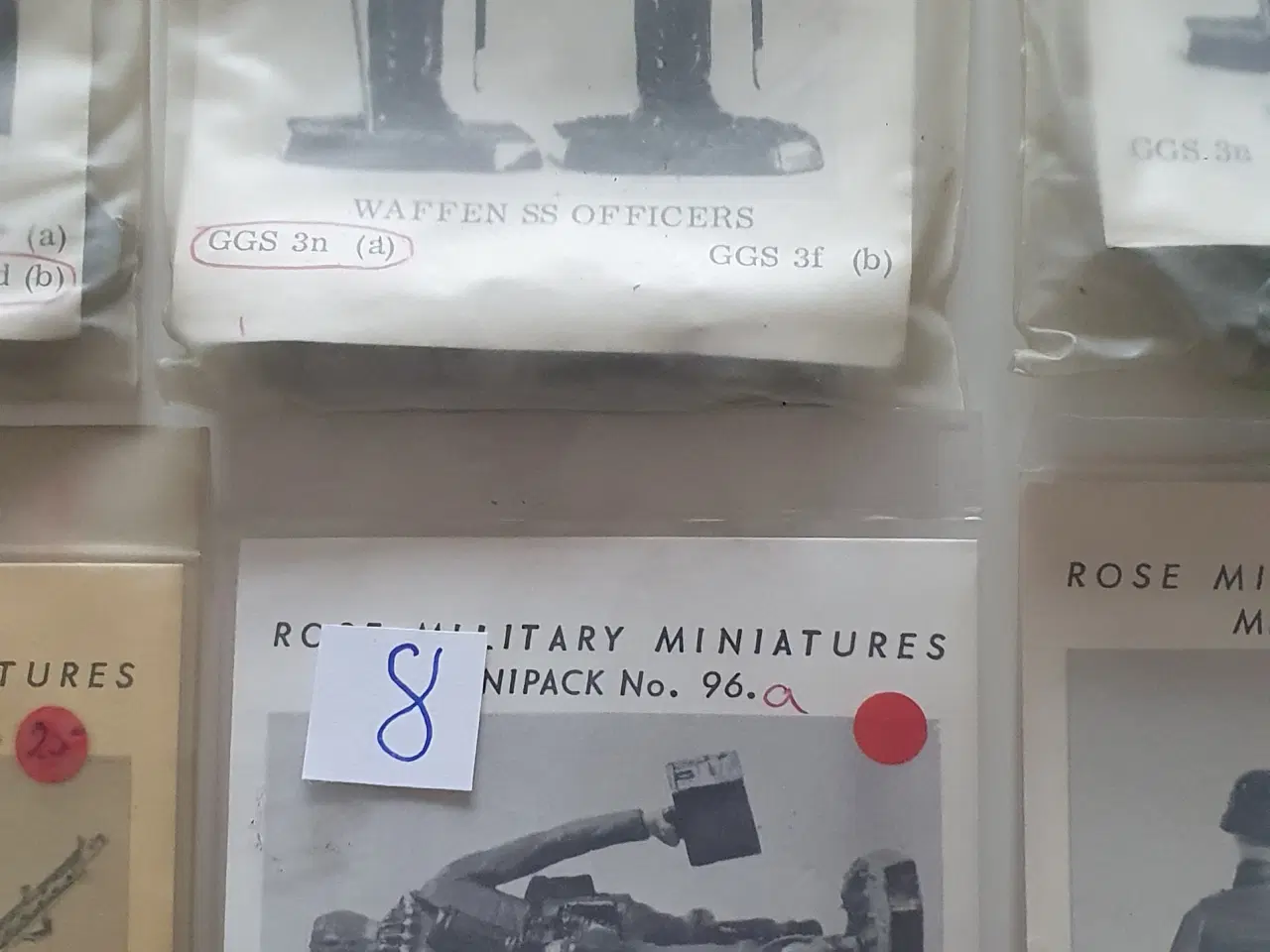 Billede 6 - Tin soldater forestiller tyske fra WW2
