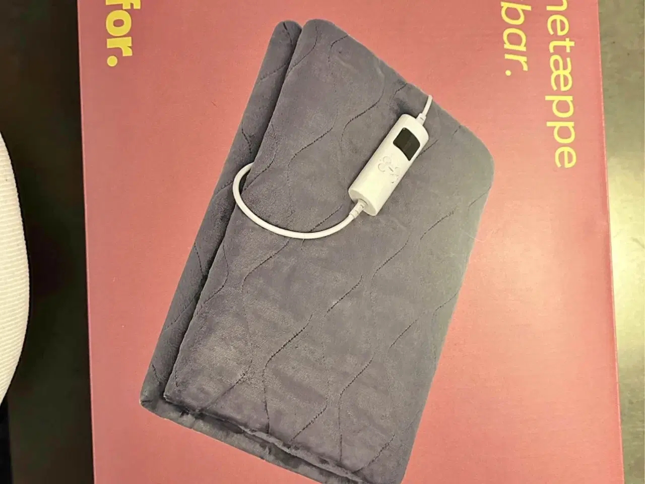 Billede 1 - Varmetæppe vaskbar helt nyt sælges