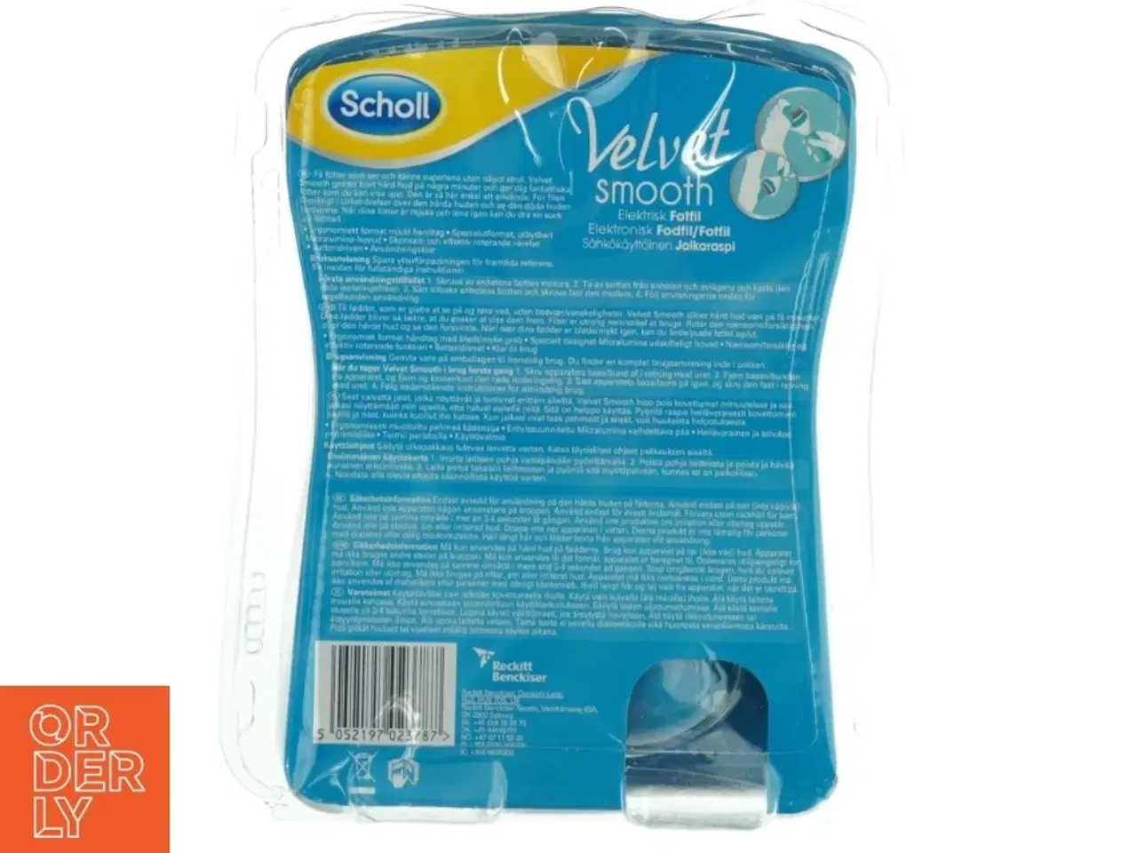 Billede 2 - Scholl Velvet Smooth Elektronisk Fodfil fra Scholl