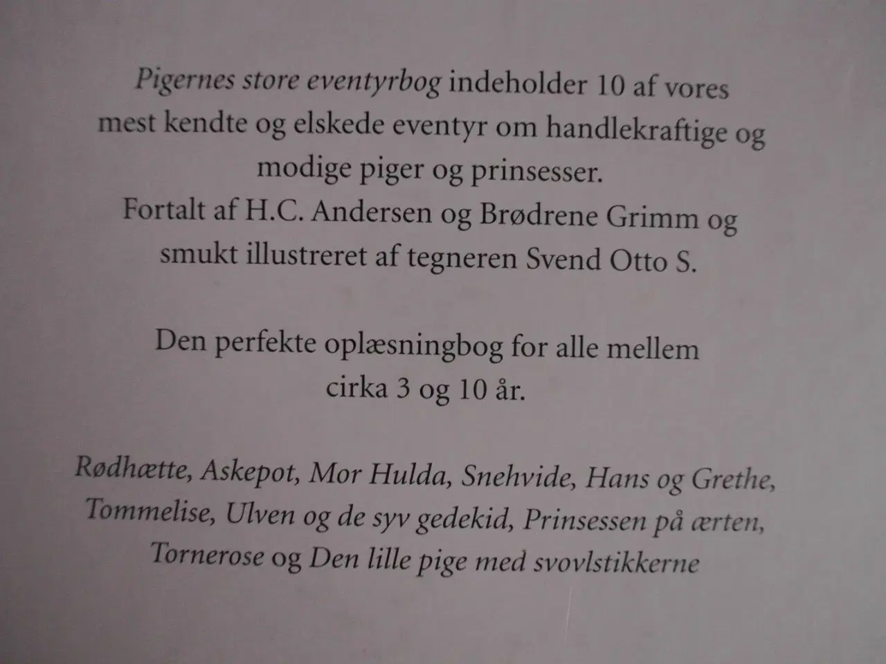 Billede 3 - pigernes store eventyrbog, af h.c. andersen og brø