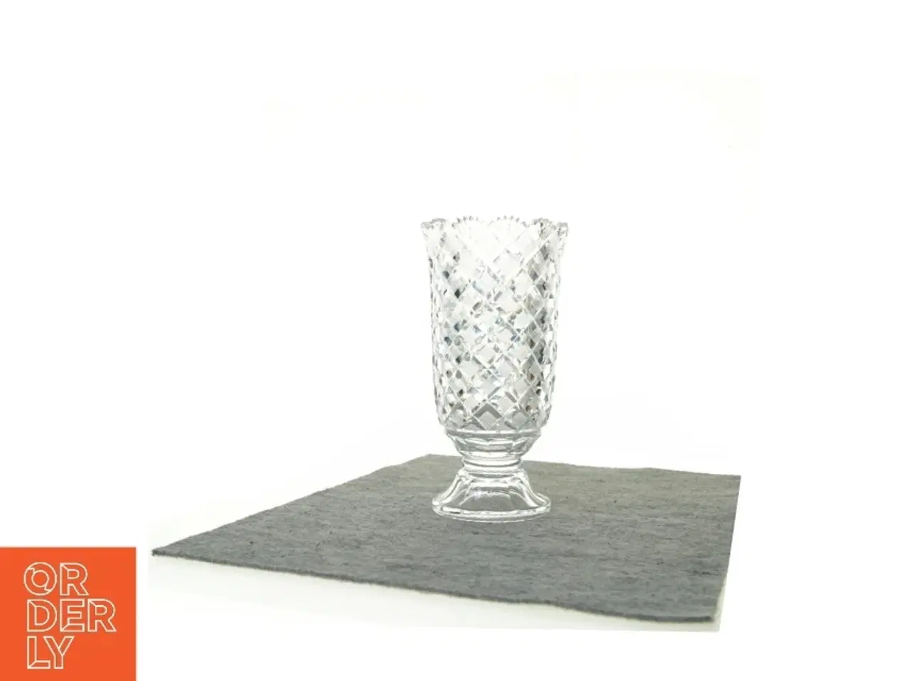 Billede 5 - Vase i krystal (str. 27 x 11 x 14 cm)