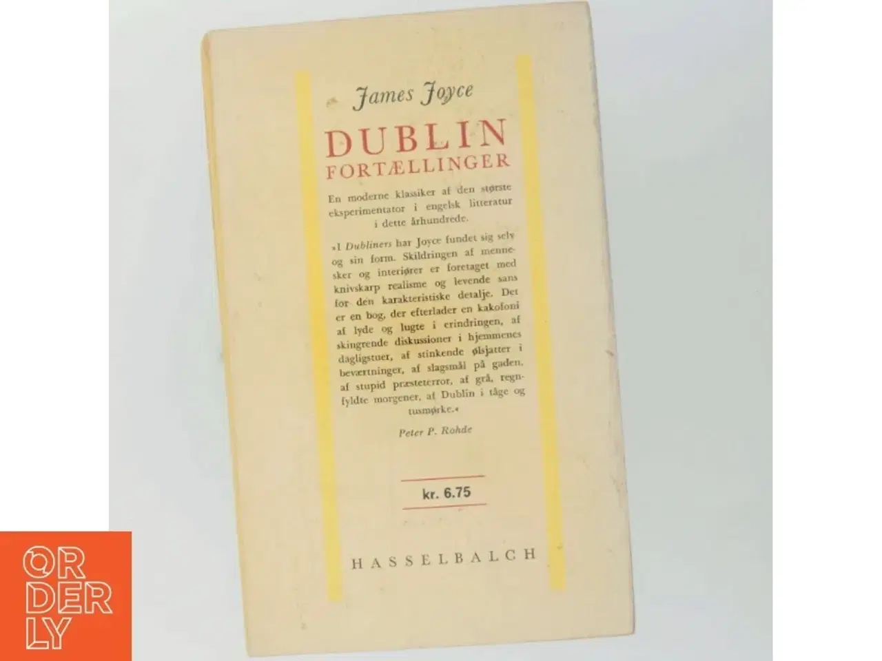 Billede 3 - Dublin Fortællinger af James Joyce (Bog)