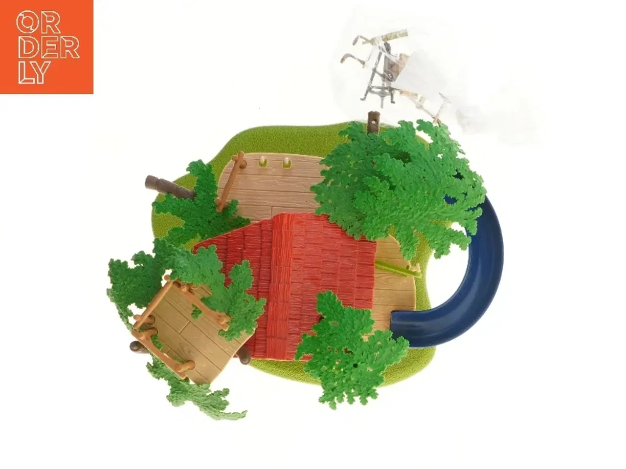 Billede 3 - Schleich træhus (str. 30 cm)