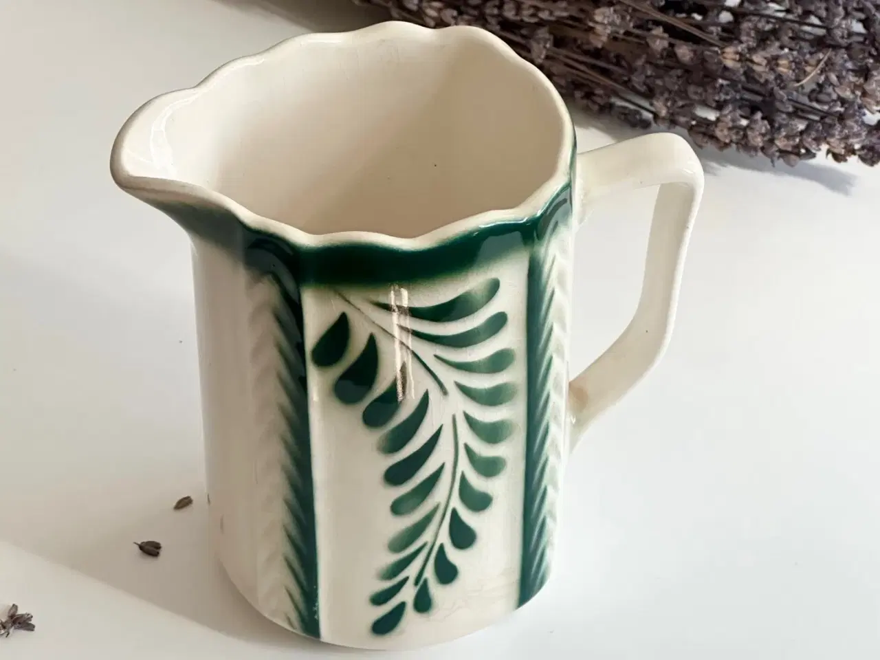 Billede 1 - Fajancekande, art nouveau