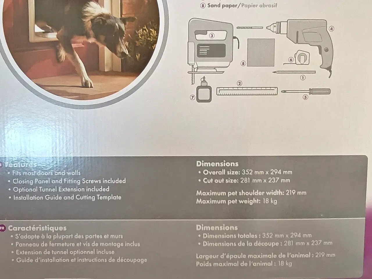 Billede 1 - Hundelem til dør 