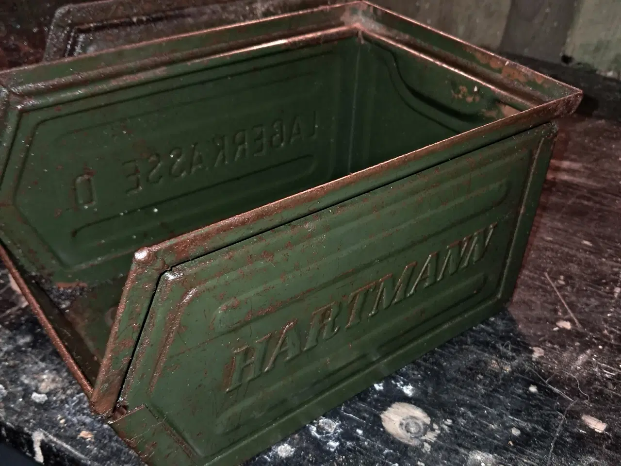 Billede 1 - Lagerkasser Hartmann metalkasser