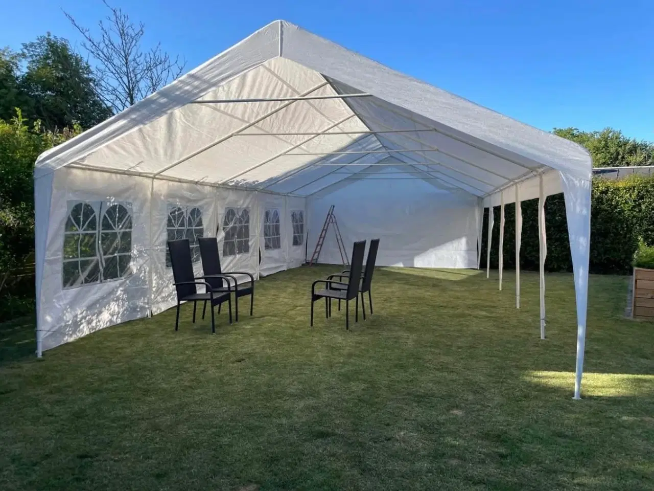 Billede 1 - Partytelt 5x10 m inkl. alle sidevægge 