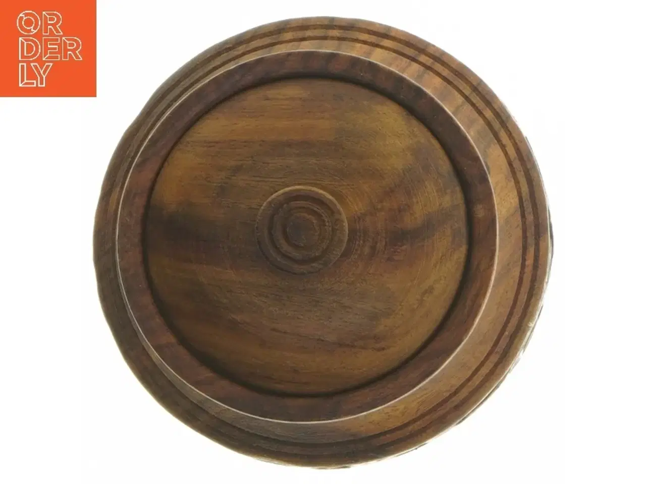 Billede 5 - Trækrukke med låg (str. Ø 8 cm længde 8 cm)