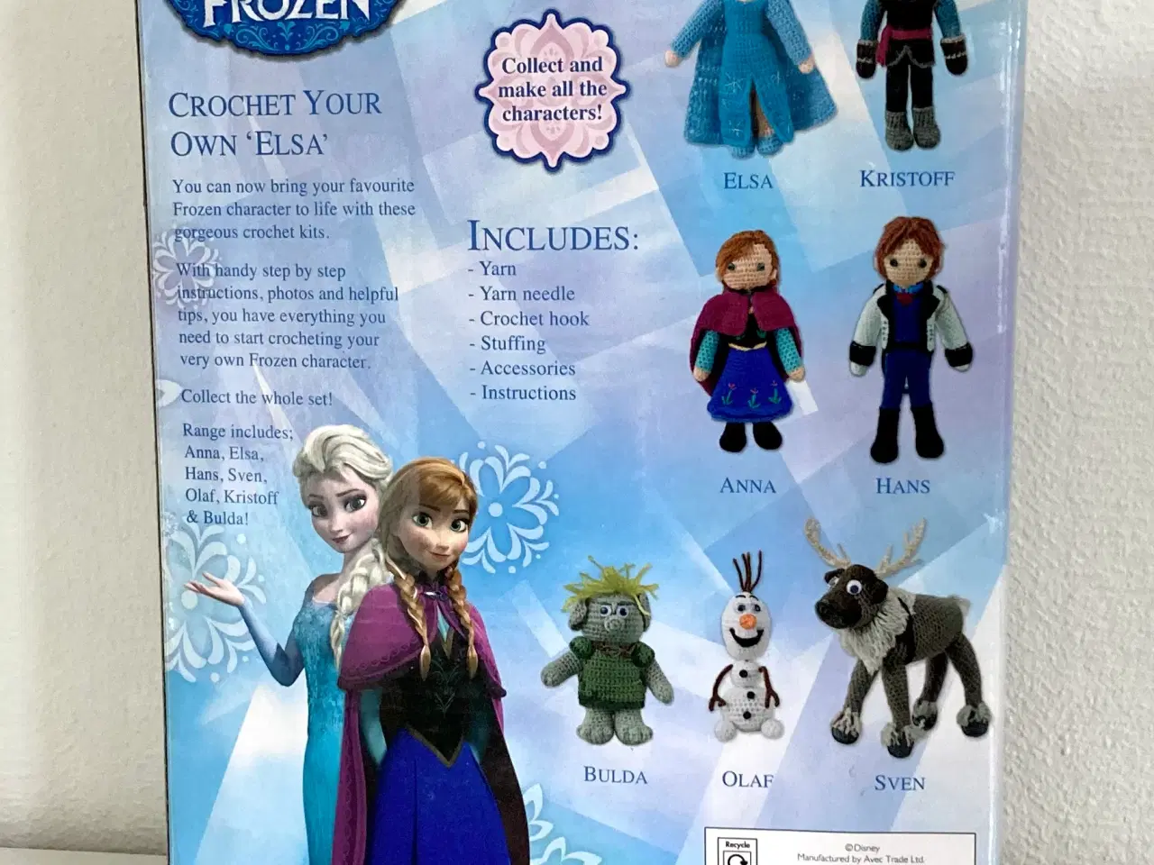 Billede 3 - Hækle Kit: Disney - Elsa fra Frost