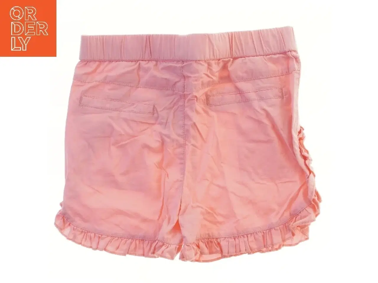 Billede 2 - Lyserøde shorts med flæser fra Friends (str. 128)