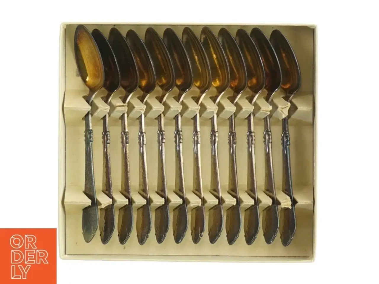 Billede 2 - Sæt af 12 dessert skeer fra Absa (str. 12 cm)