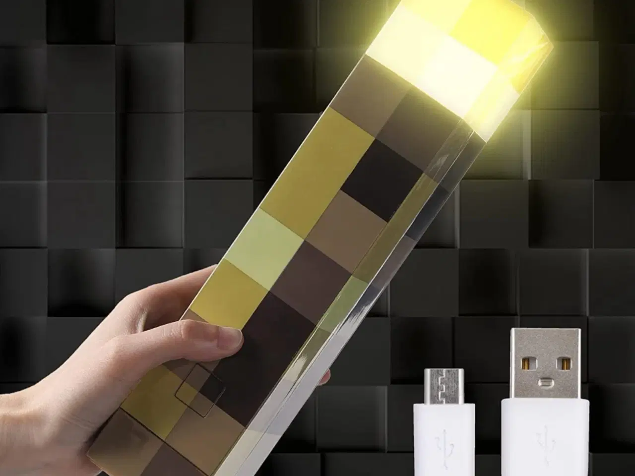 Billede 1 - Minecraft Torch Lampe