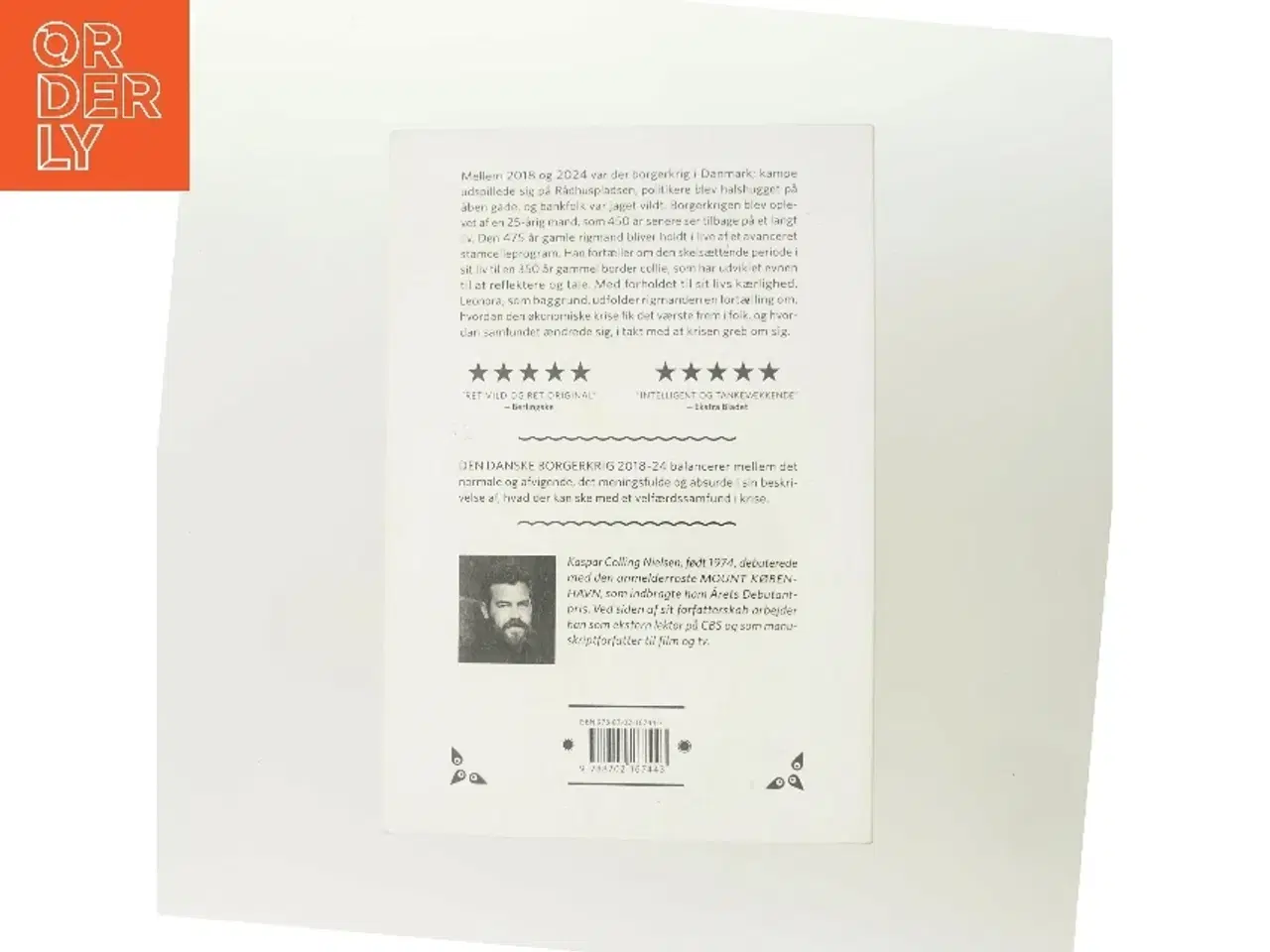 Billede 3 - Den danske borgerkrig 2018-24 : roman af Kaspar Colling Nielsen (f. 1974) (Bog)